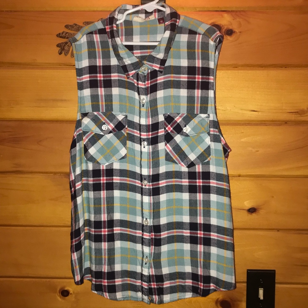 Plaid Button Down Shirt